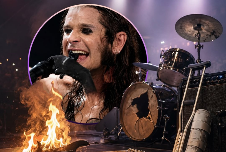 Ozzy Osbourne during live concert