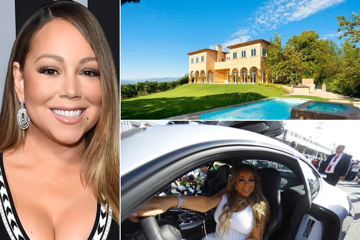 These Celebrities Are Living The Dream With Their Incredible Net Worth   MARIAH CAREY 